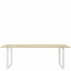 70/70 Eettafel Massief Eiken