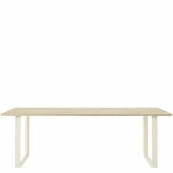 70/70 Eettafel Massief Eiken