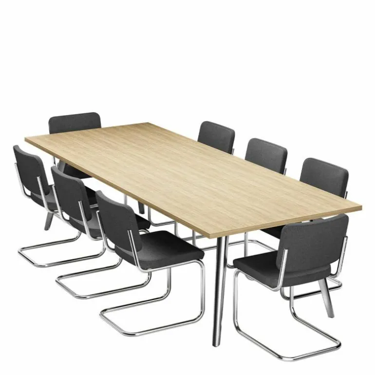 1545 Eettafel Rechthoekig