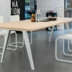 1545 Eettafel Rechthoekig