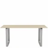 70/70 Gefineerd Eiken Eettafel