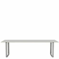 70/70 Grijs Linoleum Eettafel