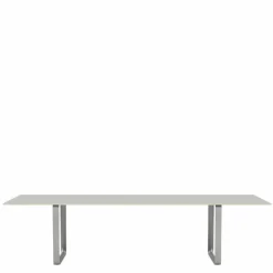 70/70 Grijs Linoleum Eettafel