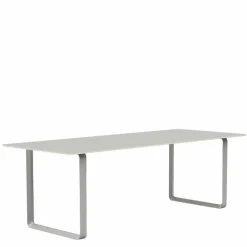 70/70 Grijs Linoleum Eettafel