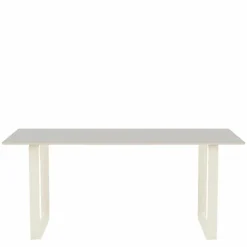 70/70 Grijs Linoleum Eettafel
