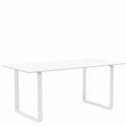 70/70 Wit Gelamineerd Eettafel