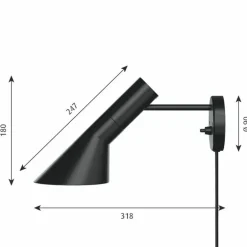 AJ Wandlamp