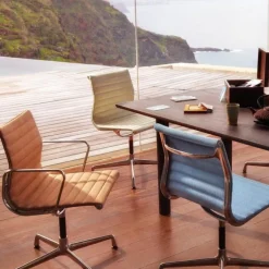 Aluminium Chair EA 104, draaibaar