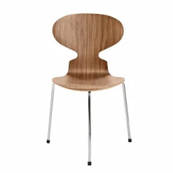 Ant Stoel Naturel Fineer, Drie Poten