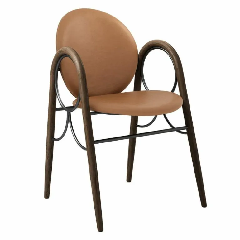 Arkade Stoel Gerookt Eiken