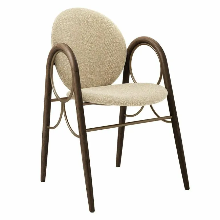 Arkade Stoel Gerookt Eiken