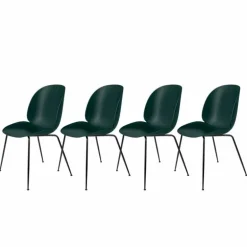 Beetle Stoel Un-upholstered Black Base