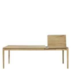 Bok Eettafel Uitschuifbaar Gelakt Eiken