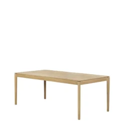 Bok Eettafel Uitschuifbaar Gelakt Eiken