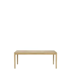 Bok Eettafel Uitschuifbaar Gelakt Eiken