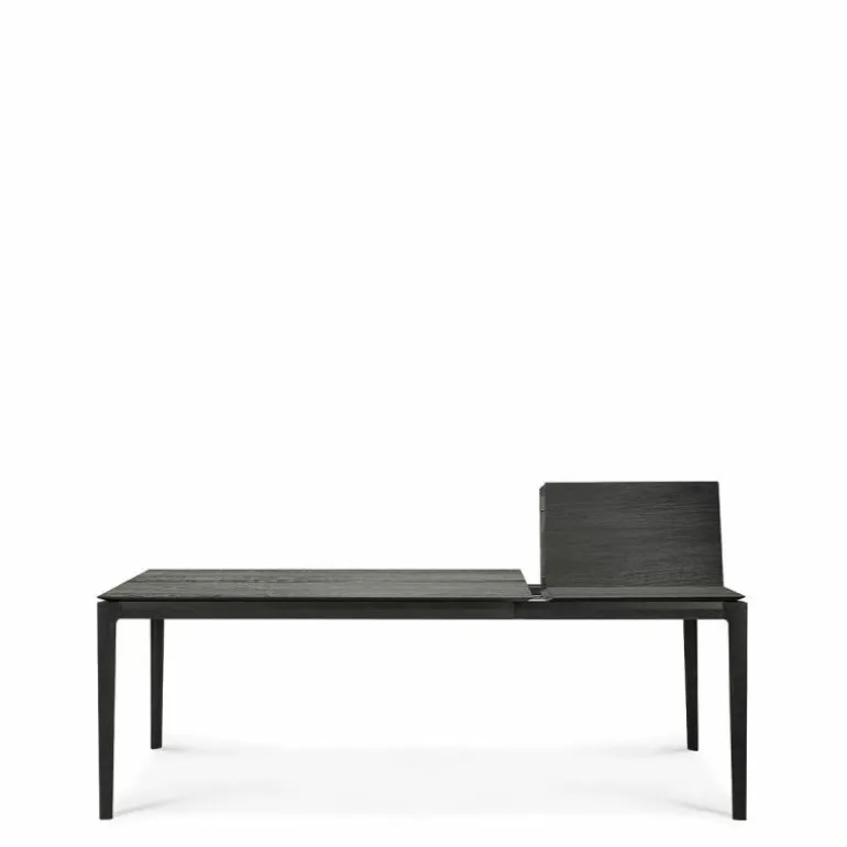 Bok Eettafel Uitschuifbaar Eiken Zwart
