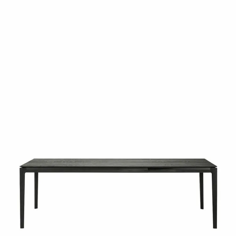 Bok Eettafel Uitschuifbaar Eiken Zwart