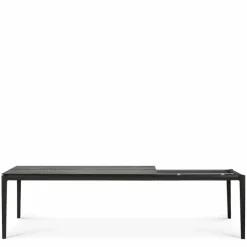 Bok Eettafel Uitschuifbaar Eiken Zwart
