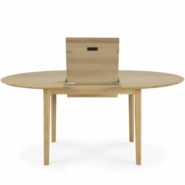 Bok Eettafel Uitschuifbaar Rond