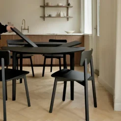 Bok Eettafel Uitschuifbaar Rond