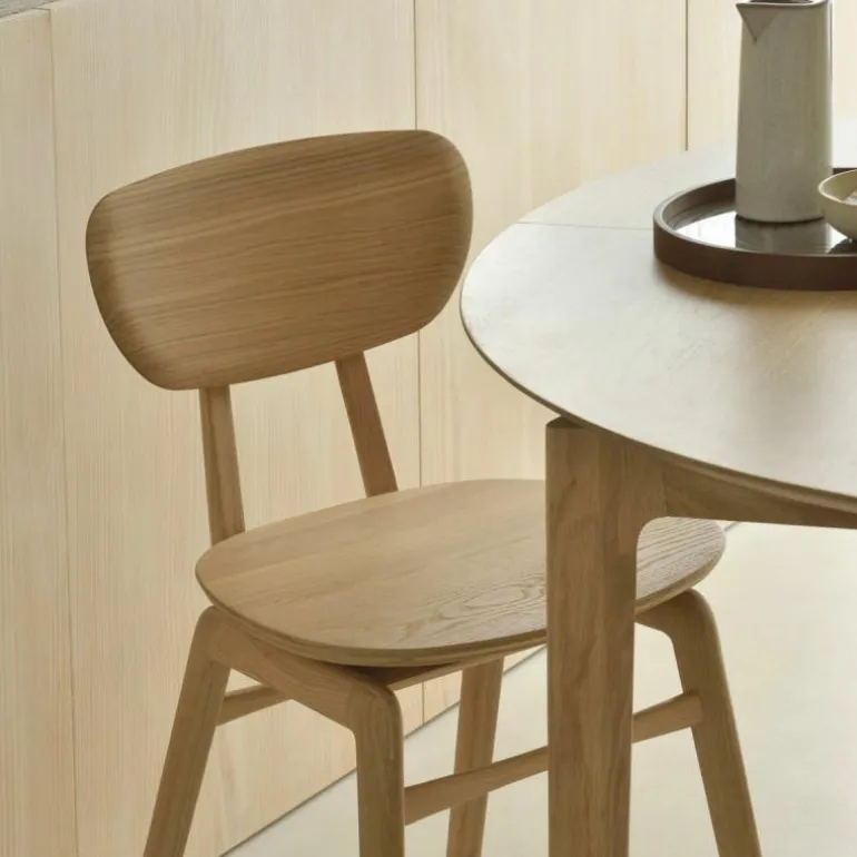 Bok Eettafel Uitschuifbaar Rond