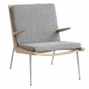 Boomerang HM2 Stainless Steel Fauteuil