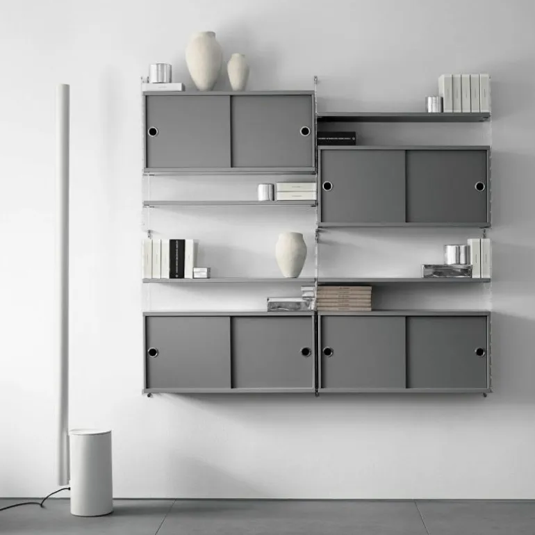 Cabinet with Sliding Doors