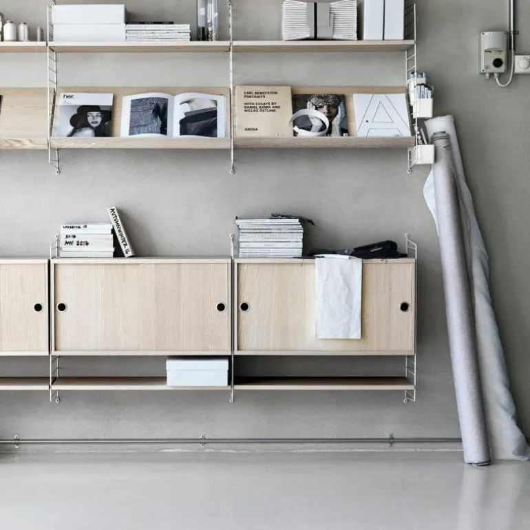 Cabinet with Sliding Doors