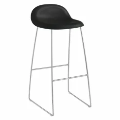 3D Barkruk Slede, Chroom Onderstel