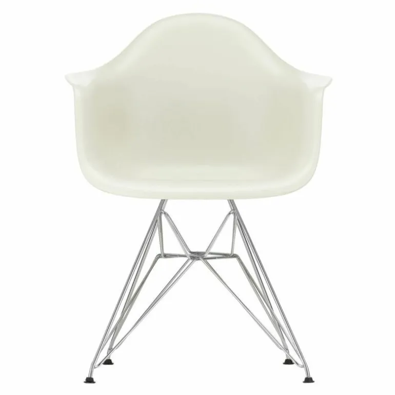 Eames Plastic Chair DAR Chroom Onderstel