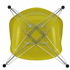Eames Plastic Chair DAR Chroom Onderstel