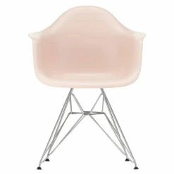 Eames Plastic Chair DAR Zwart Onderstel