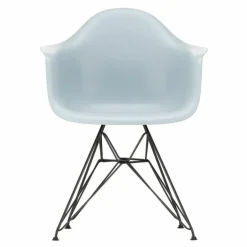 Eames Plastic Chair DAR Zwart Onderstel