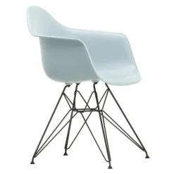Eames Plastic Chair DAR Zwart Onderstel