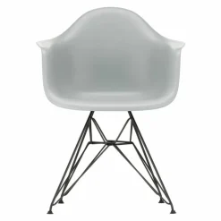 Eames Plastic Chair DAR Zwart Onderstel