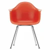 Eames Plastic Chair DAX Chroom Onderstel