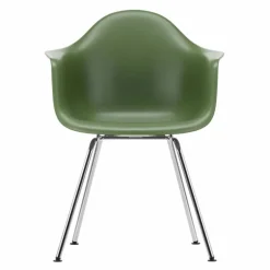 Eames Plastic Chair DAX Chroom Onderstel