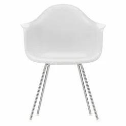 Eames Plastic Chair DAX Chroom Onderstel