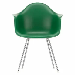 Eames Plastic Chair DAX Chroom Onderstel