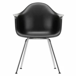 Eames Plastic Chair DAX Chroom Onderstel