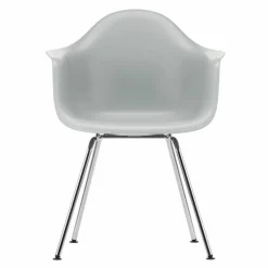 Eames Plastic Chair DAX Chroom Onderstel