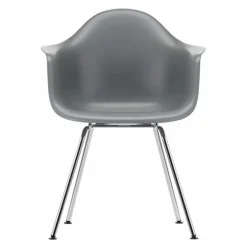 Eames Plastic Chair DAX Chroom Onderstel