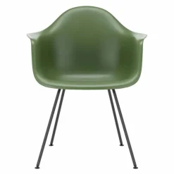 Eames Plastic Chair DAX Zwart Onderstel