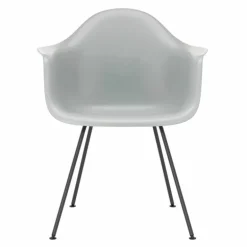Eames Plastic Chair DAX Zwart Onderstel