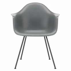Eames Plastic Chair DAX Zwart Onderstel