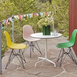 Eames Plastic Chair DSR Chroom