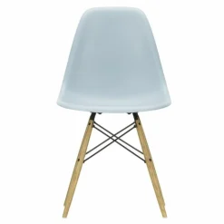 Eames Plastic Chair DSW Stoel Esdoorn Gelig