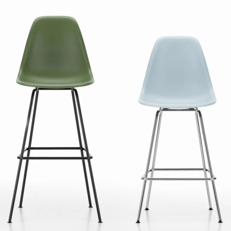 Eames Plastic Stool Barkruk High