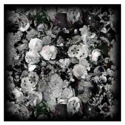 Eden Queen B&W Square Vloerkleed