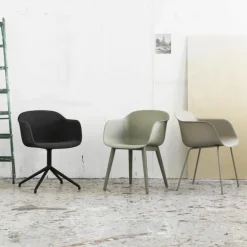 Fiber Chair - Stalen Onderstel